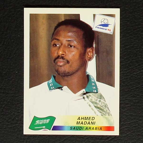 France 98 Nr. 198 Panini Sticker Ahmed Madani