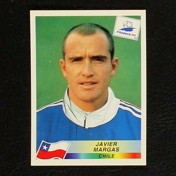 France 98 Nr. 107 Panini Sticker Javier Margas