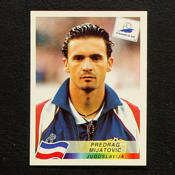 France 98 Nr. 404 Panini Sticker Mijatovic