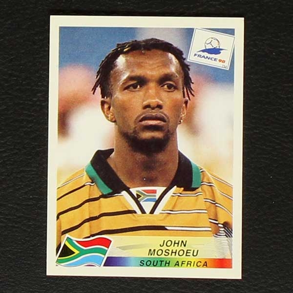 France 98 Nr. 185 Panini Sticker John Moshoeu