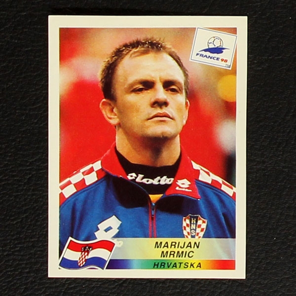 France 98 Nr. 551 Panini Sticker Marijan Mrmic