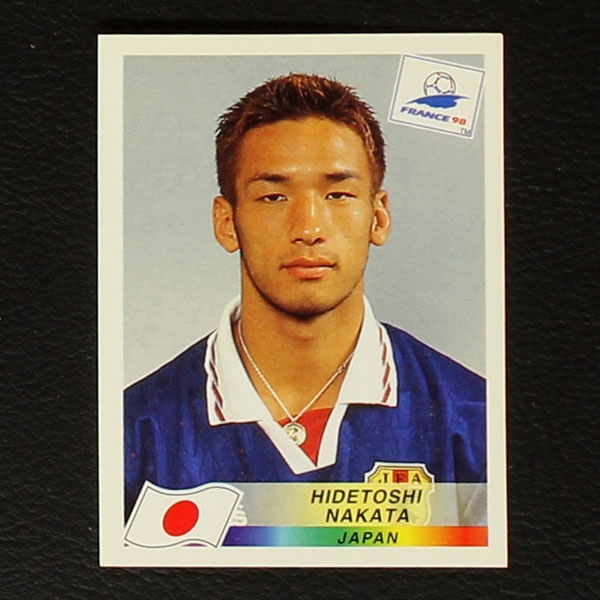 France 98 Nr. 524 Panini Sticker Nakata