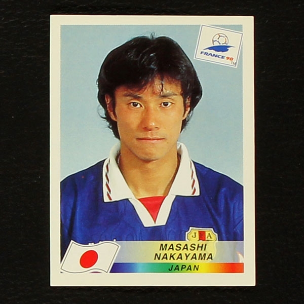 France 98 Nr. 528 Panini Sticker Nakayama