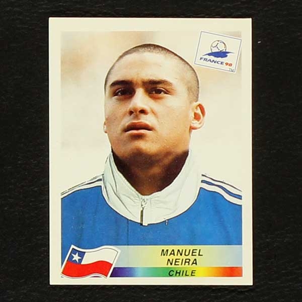 France 98 Nr. 117 Panini Sticker Manuel Neira