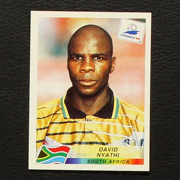 France 98 Nr. 181 Panini Sticker David Nyathi