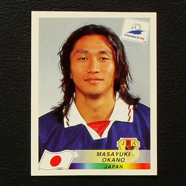 France 98 Nr. 532 Panini Sticker Okano