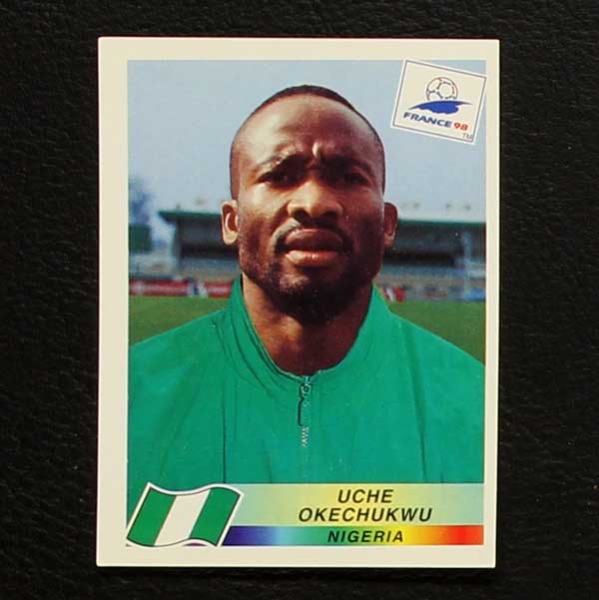 France 98 Nr. 249 Panini Sticker Okechukwu