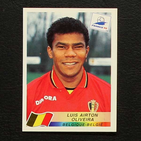 France 98 No. 332 Panini sticker Oliveira