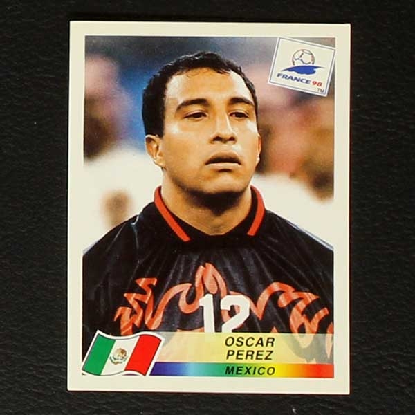 France 98 No. 370 Panini sticker Perez