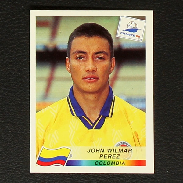 France 98 Nr. 453 Panini Sticker Perez