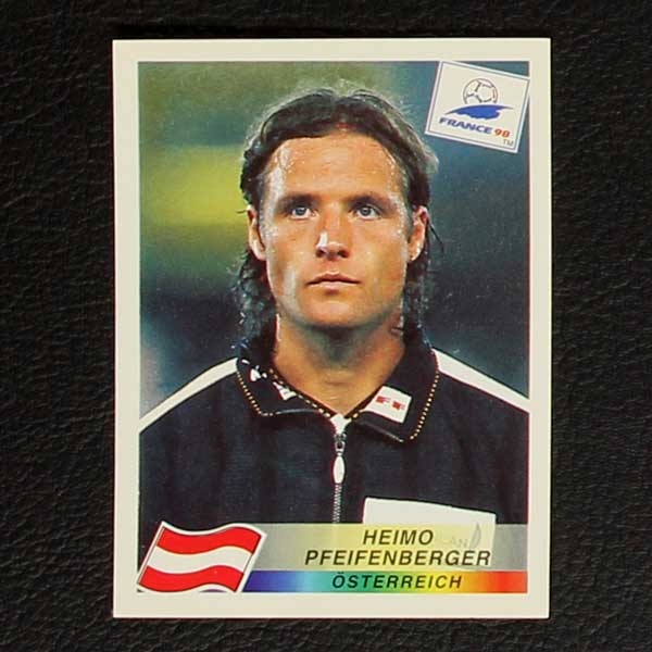 France 98 Nr. 151 Panini Sticker Pfeifenberger