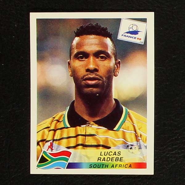 France 98 Nr. 179 Panini Sticker Lucas Radebe