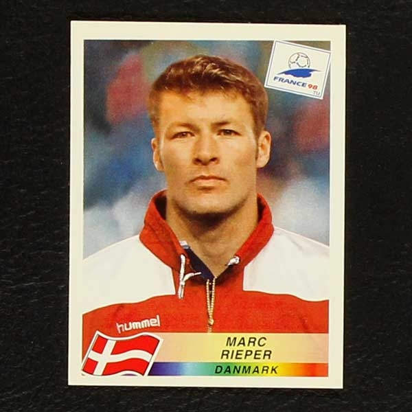 France 98 Nr. 214 Panini Sticker Marc Rieper