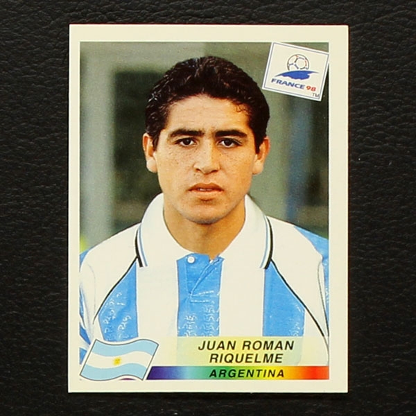 France 98 Nr. 509 Panini Sticker Riquelme