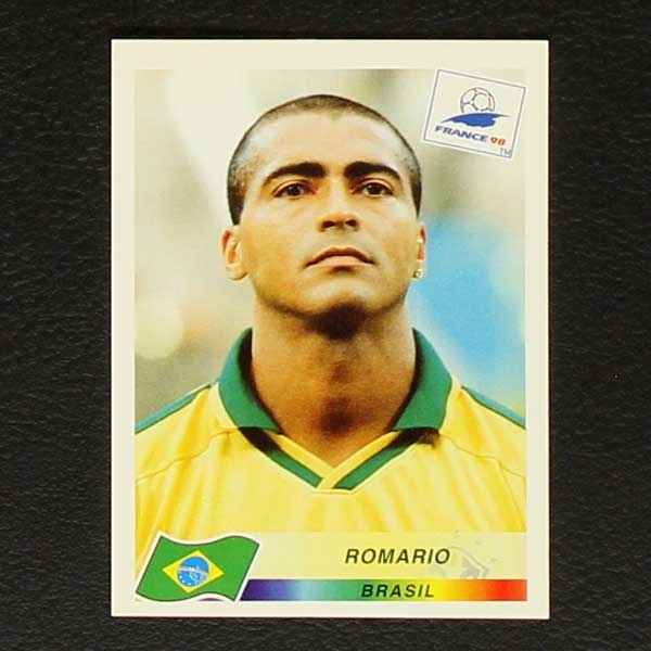 France 98 Nr. 029 Panini Sticker Romario