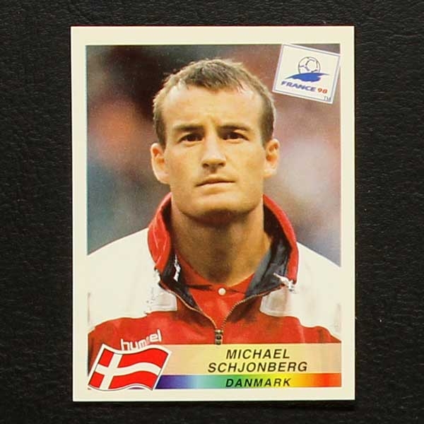 France 98 Nr. 218 Panini Sticker Schjonberg