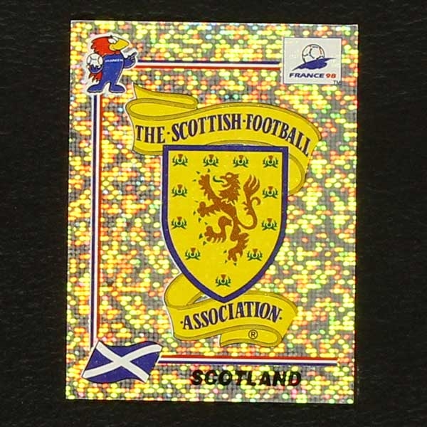 France 98 Nr. 033 Panini Sticker Scotland Wappen