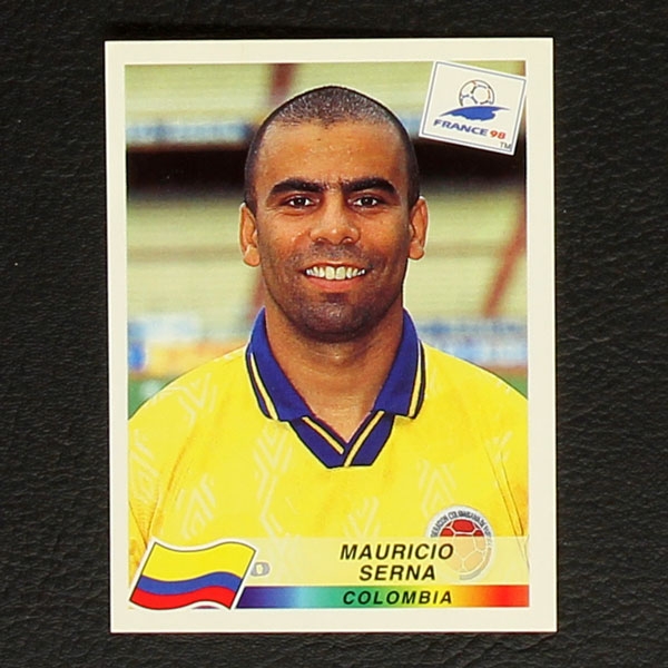 France 98 Nr. 454 Panini Sticker Serna