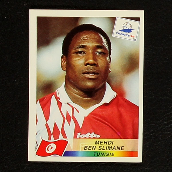 France 98 Nr. 495 Panini Sticker Slimane