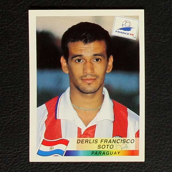 France 98 Nr. 277 Panini Sticker Soto