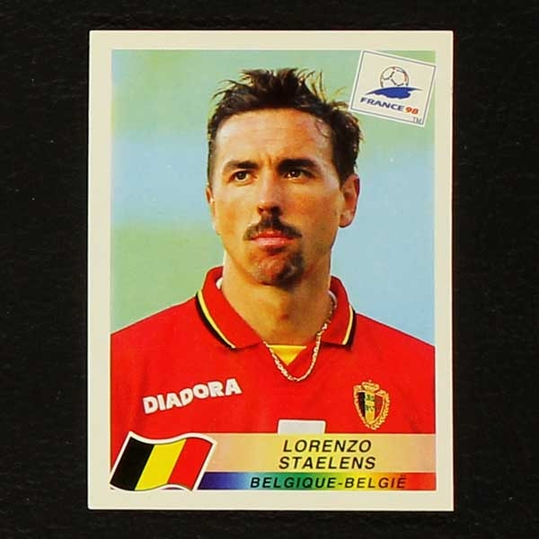 France 98 Nr. 326 Panini Sticker Staelens