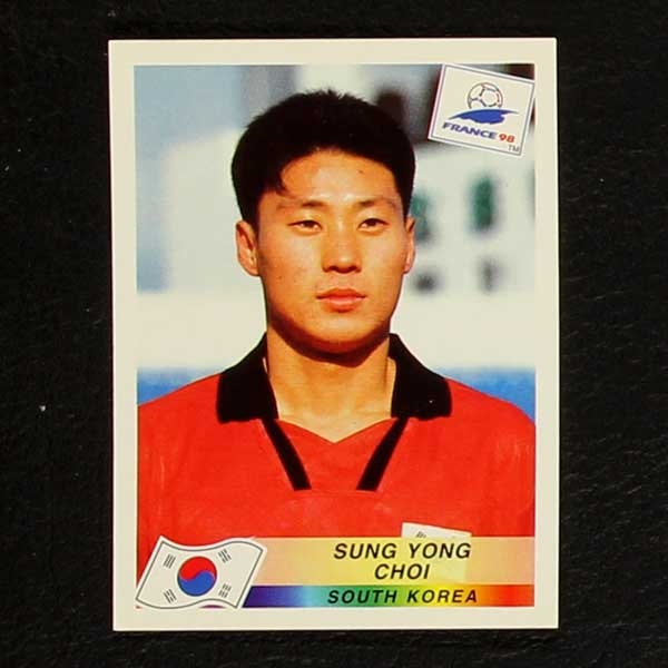 France 98 No. 341 Panini sticker Sung Yong Choi