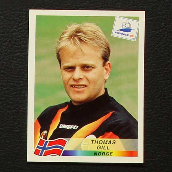 France 98 Nr. 084 Panini Sticker Thomas Gill