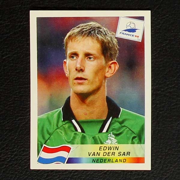 France 98 No. 301 Panini sticker Van der Sar