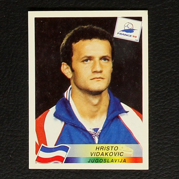 France 98 Nr. 396 Panini Sticker Vidakovic