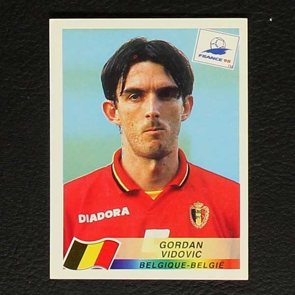 France 98 Nr. 324 Panini Sticker Vidovic