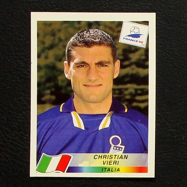 France 98 Nr. 099 Panini Sticker Christian Vieri