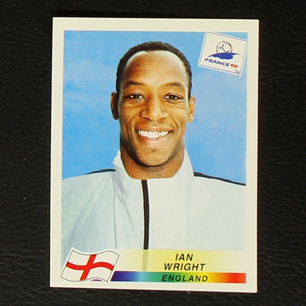 France 98 Nr. 476 Panini Sticker Ian Wright