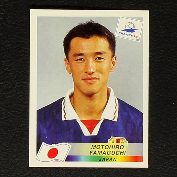 France 98 Nr. 525 Panini Sticker Yamaguchi