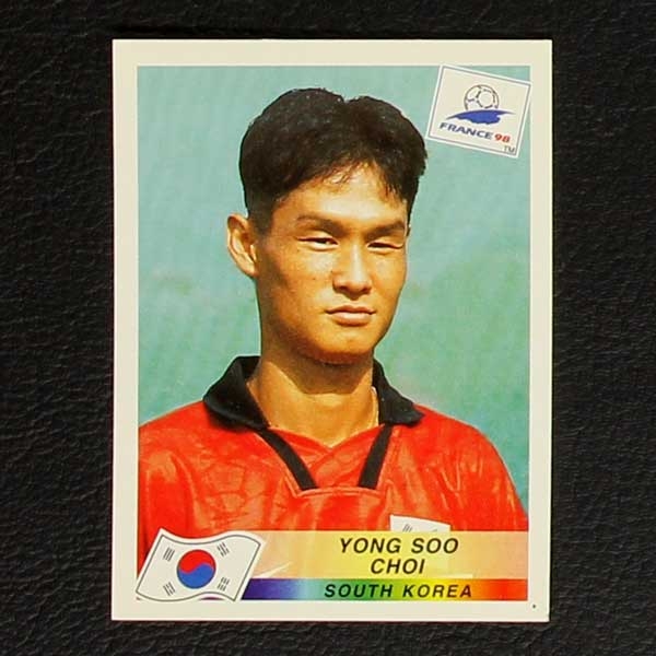 France 98 No. 349 Panini sticker Young Soo Choi