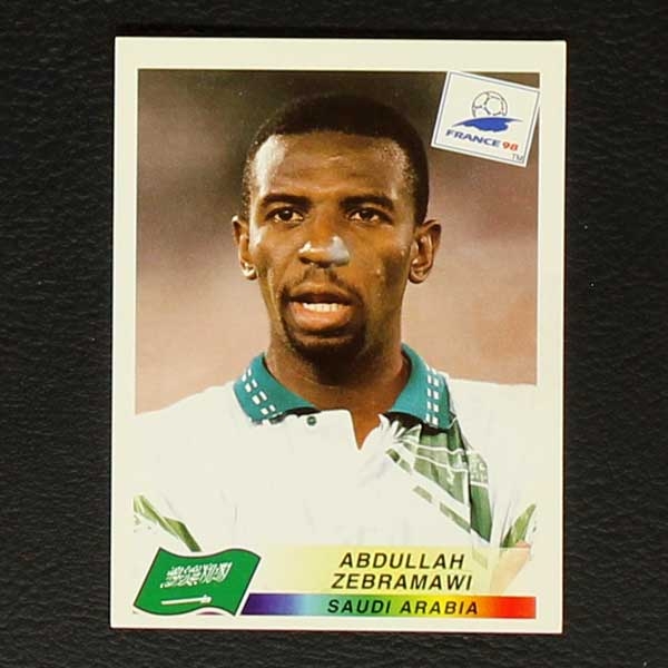 France 98 Nr. 197 Panini Sticker Zebramawi