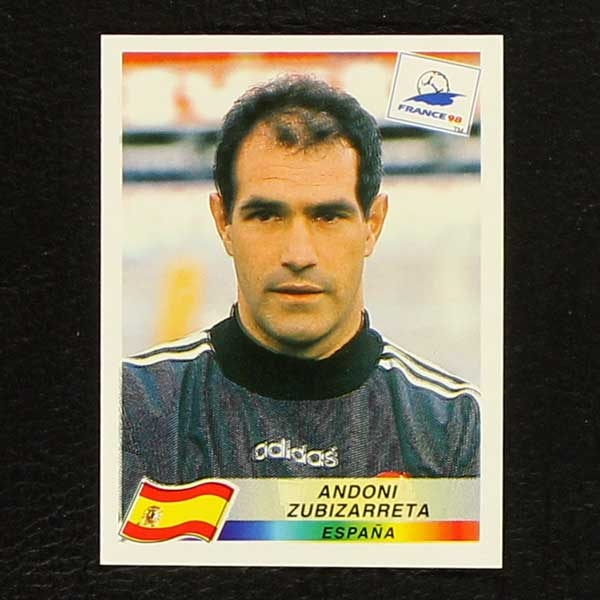 France 98 Nr. 230 Panini Sticker Zubizarreta