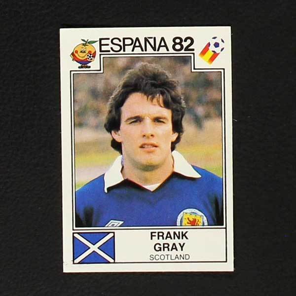 Espana 82 No. 407 Panini sticker Frank Gray- Sticker-Worldwide