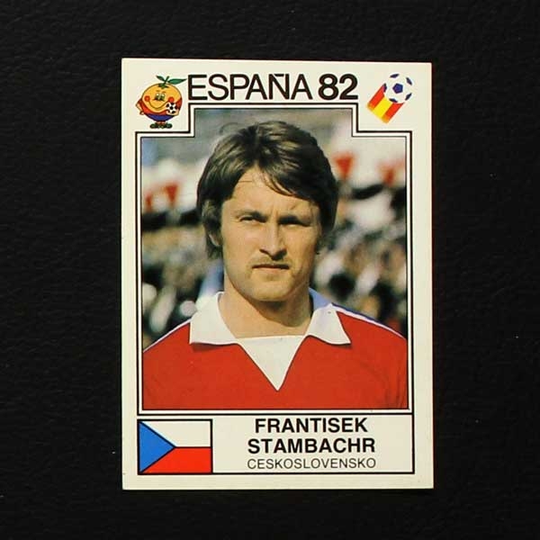 Espana 82 Nr. 265 Panini Sticker Frantisek Stambachr