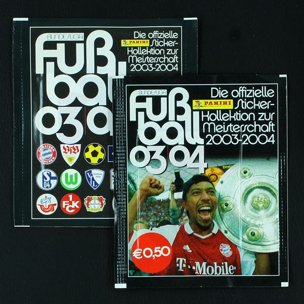 Fußball 2003-2004 Panini sticker bag