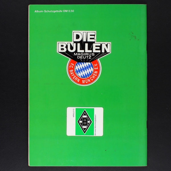 Fußball 81 Bergmann Sticker Album komplett