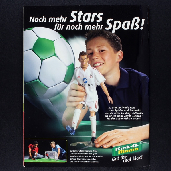 Fußball 2005 Panini Sticker Album komplett