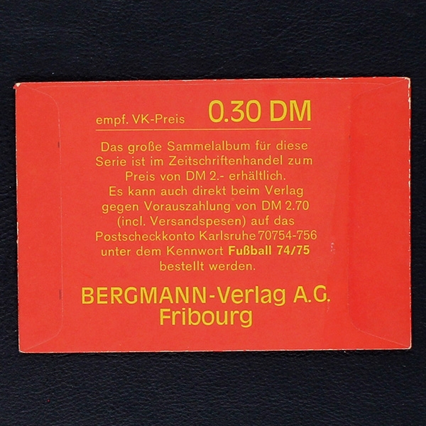 Fußball 1974 Bergmann bag