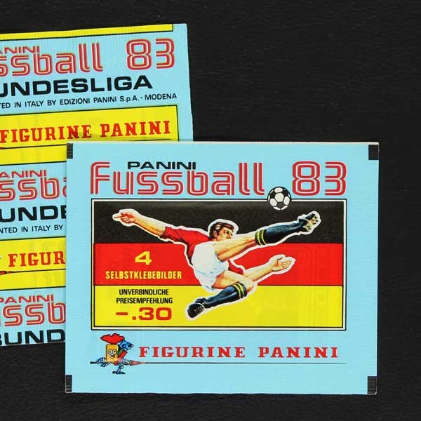 Fußball 83 Panini sticker bag vertical variant