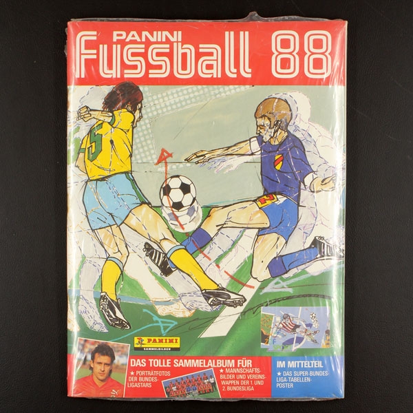 Fussball 88 Panini Sticker Album Sealed Sticker Worldwide