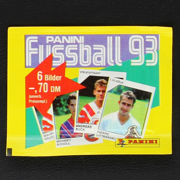 Fußball 93 Panini Sticker Tüte