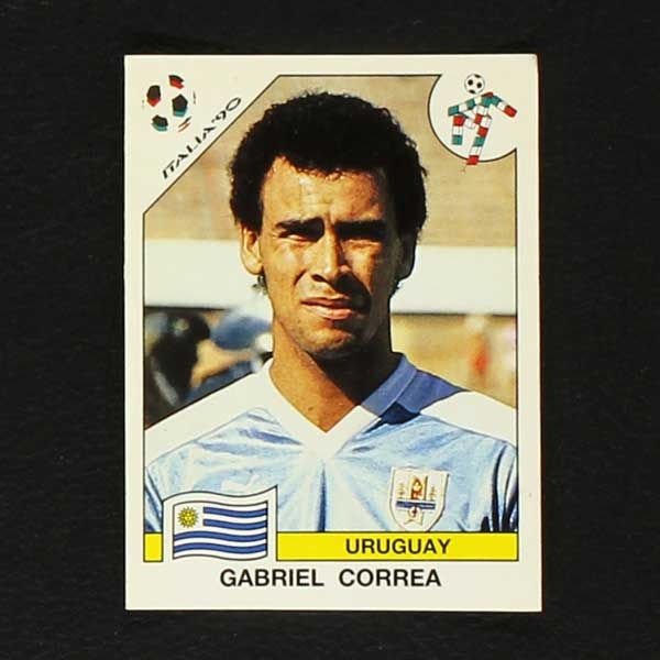 Italia 90 Nr. 374 Panini Sticker Gabriel Correa