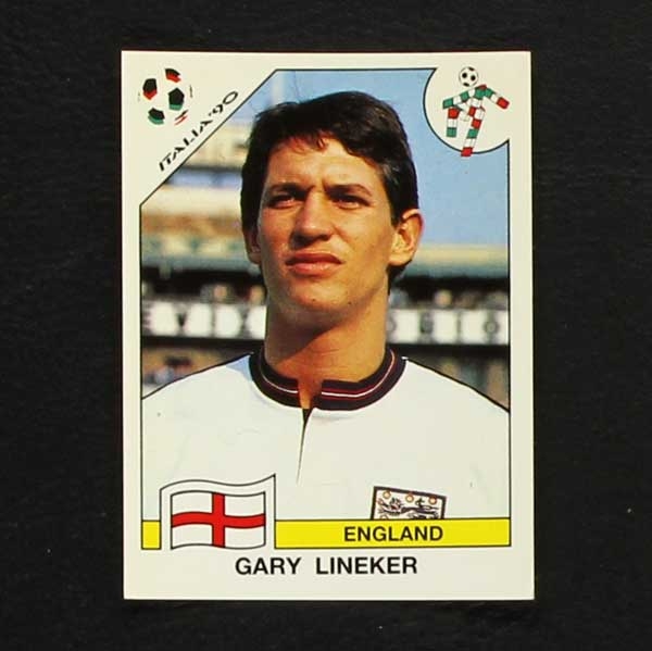 Italia 90 Nr. 399 Panini Sticker Gary Lineker