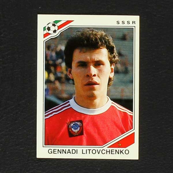 Mexico 86 Nr. 194 Panini Sticker Gennadi Litovchenko