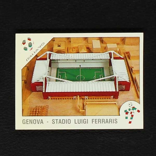 Italia 90 Nr. 022 Panini Sticker Genova - Stadio Luigi Ferraris