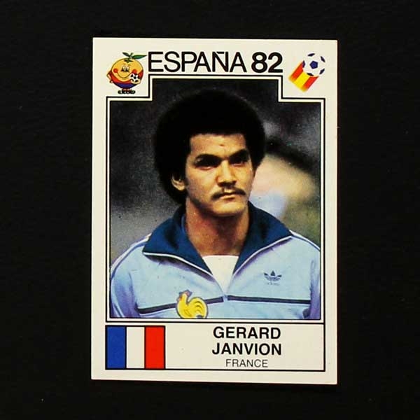 Espana 82 Nr. 277 Panini Sticker Gerard Janvion